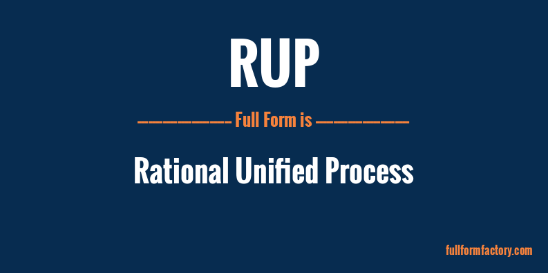 rup-full-form