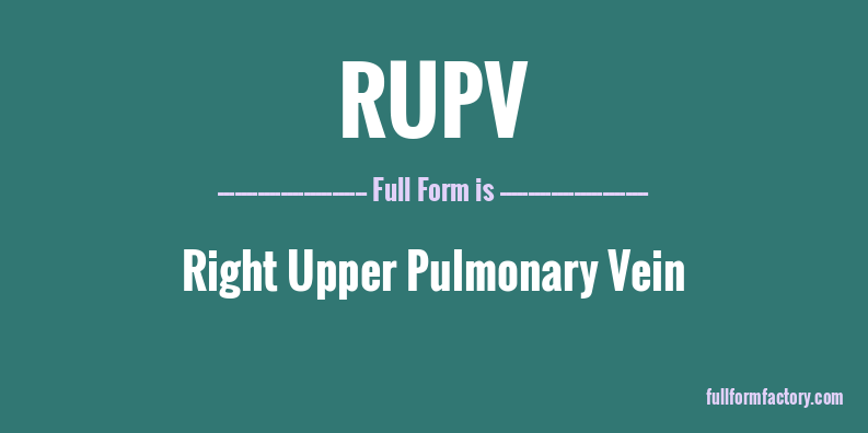 rupv-full-form