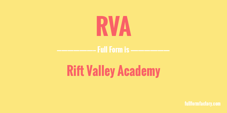 rva-full-form