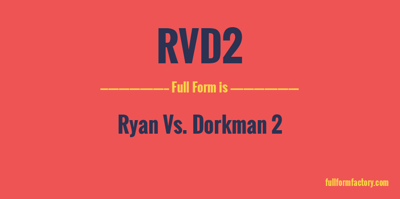 rvd2-full-form