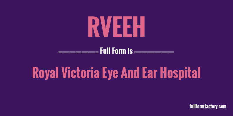 rveeh-full-form