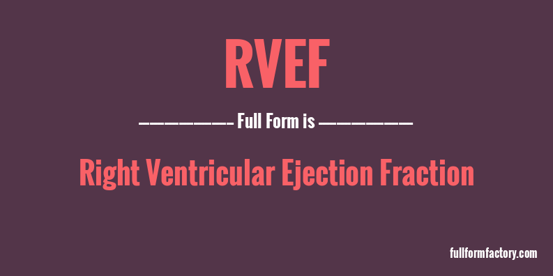 rvef-full-form
