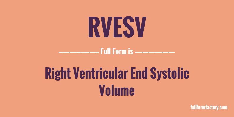 rvesv-full-form