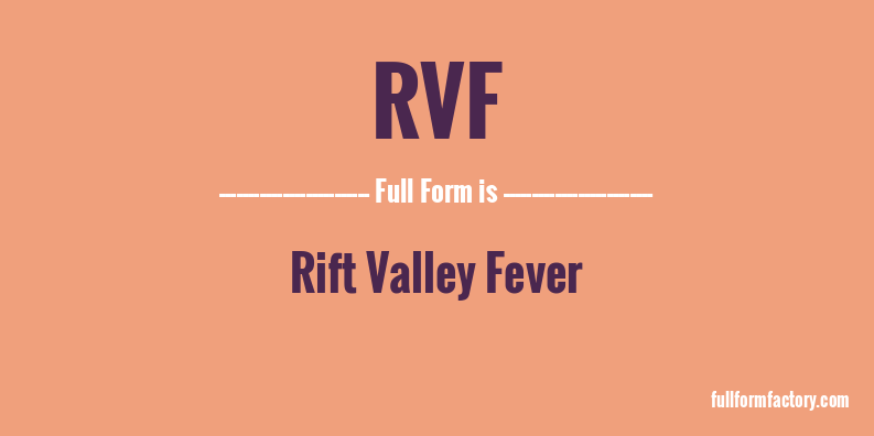 rvf-full-form