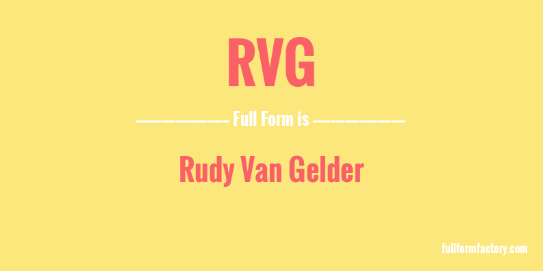 rvg-full-form