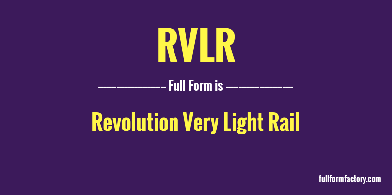 rvlr-full-form