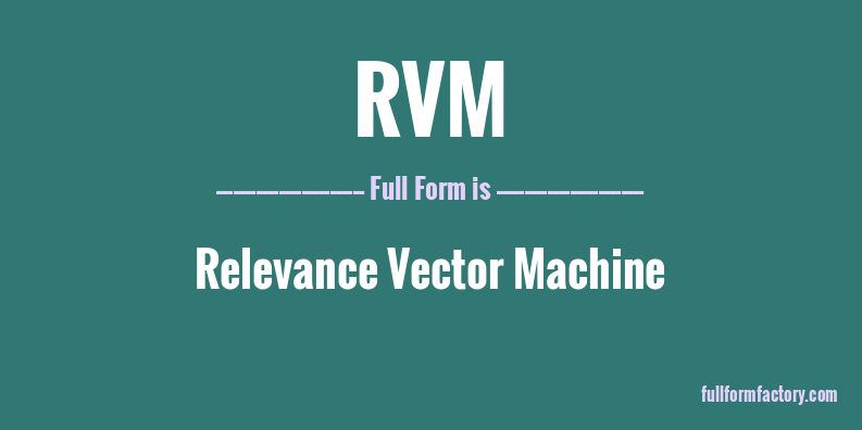 rvm-full-form