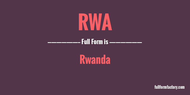 rwa-full-form