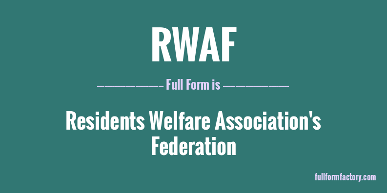 rwaf-full-form