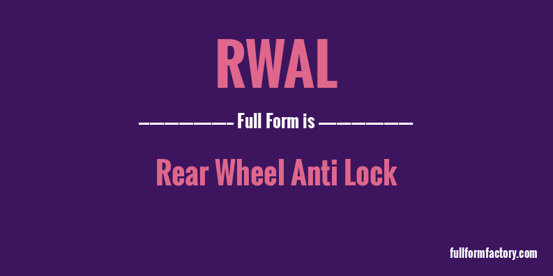 rwal-full-form
