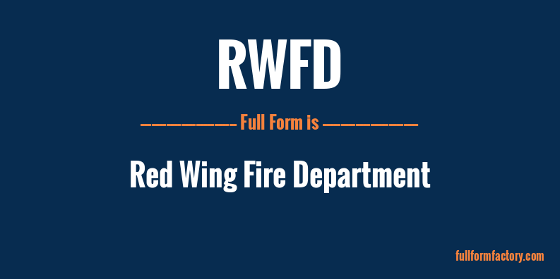 rwfd-full-form