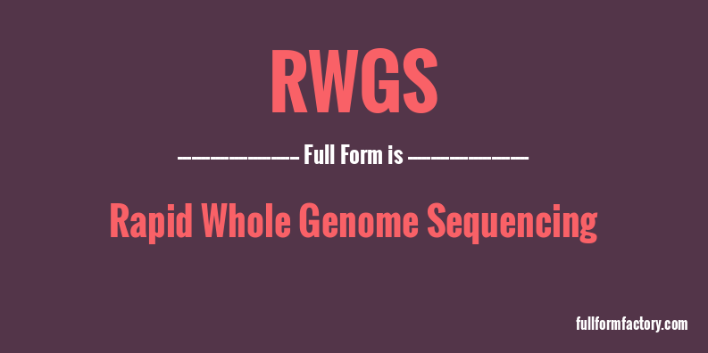 rwgs-full-form