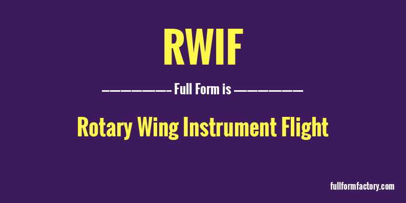 rwif-full-form