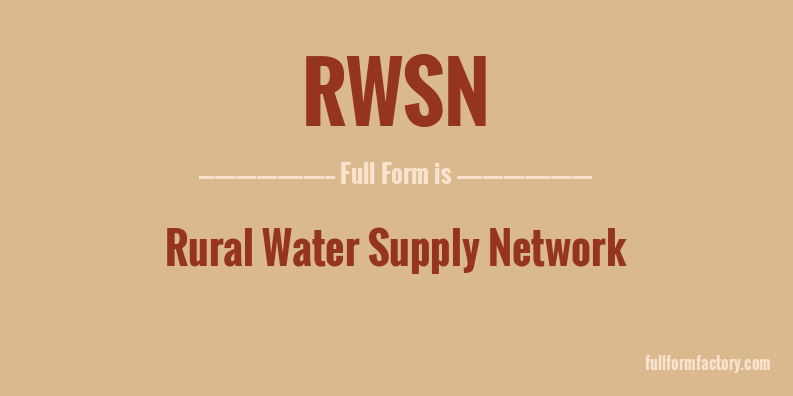 rwsn-full-form