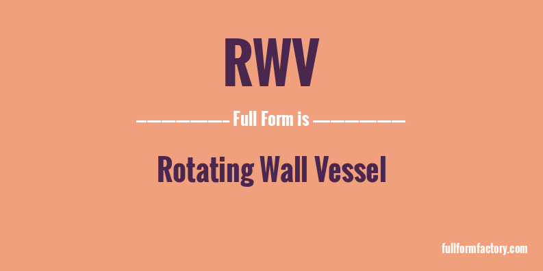 rwv-full-form