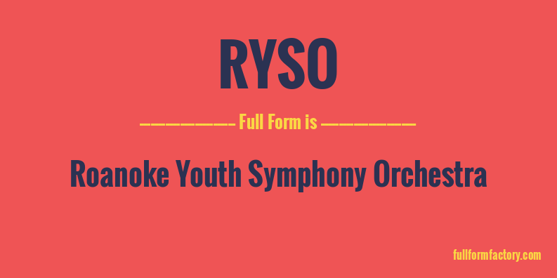 ryso-full-form
