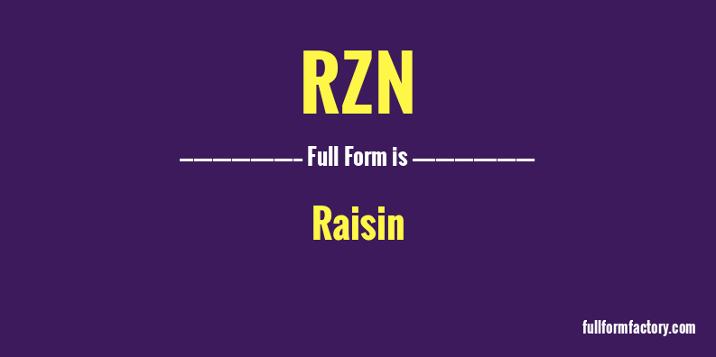rzn-full-form