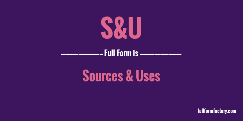 s&u-full-form