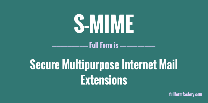 s-mime-full-form