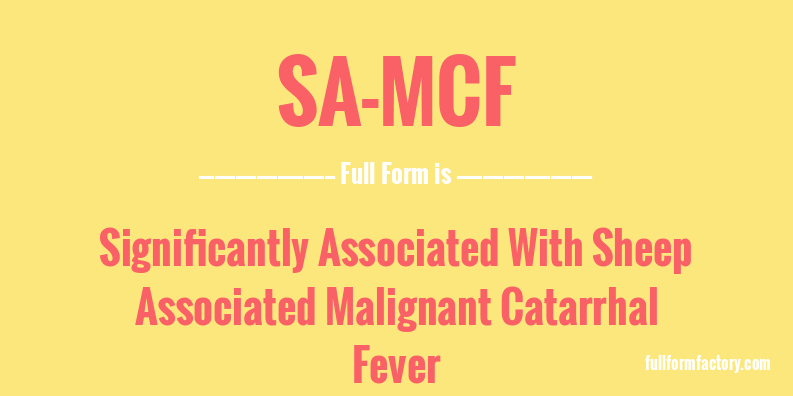 sa-mcf-full-form