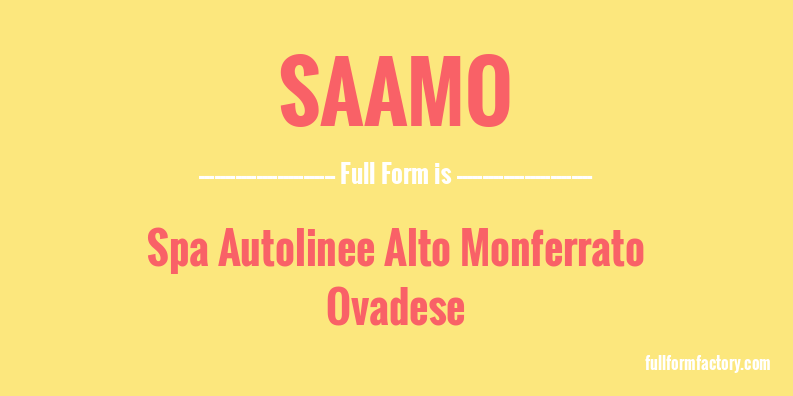 saamo-full-form