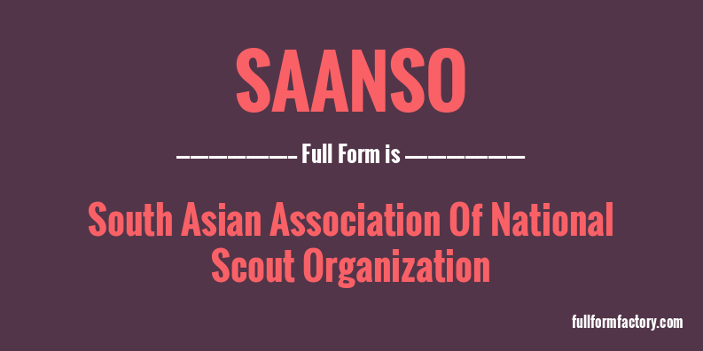 saanso-full-form