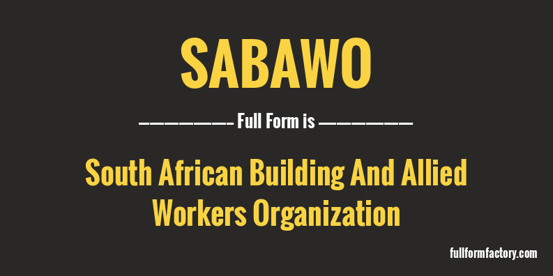 sabawo-full-form