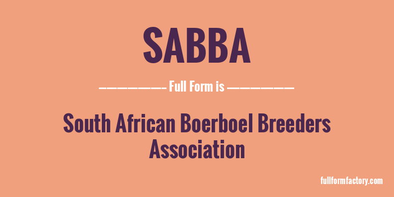 sabba-full-form