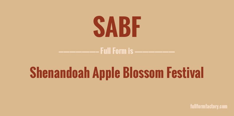 sabf-full-form