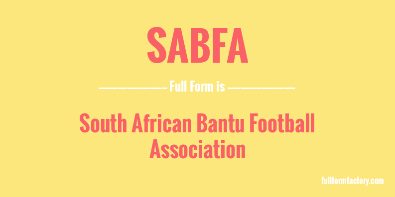 sabfa-full-form