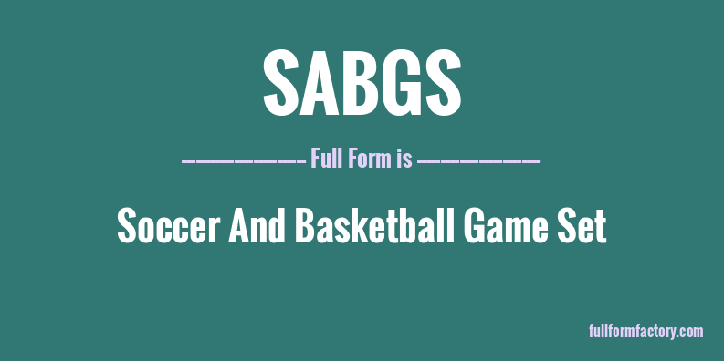 sabgs-full-form