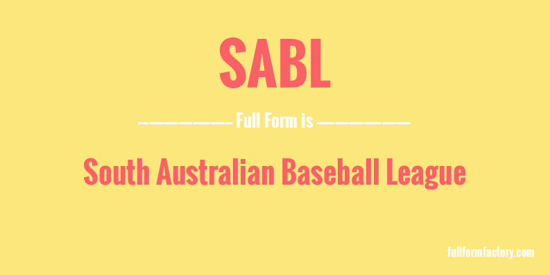 sabl-full-form