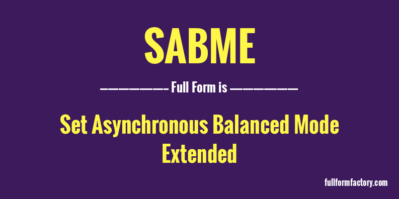 sabme-full-form