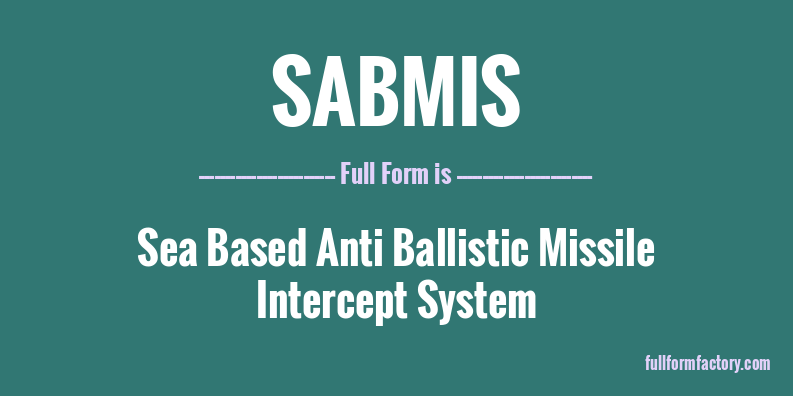 sabmis-full-form