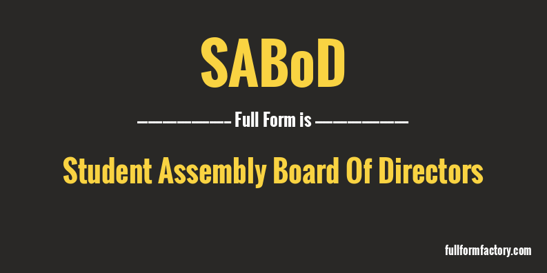 sabod-full-form