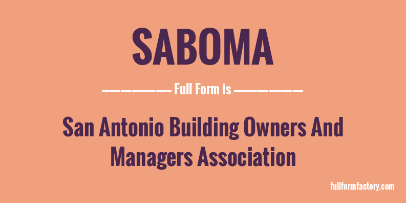 saboma-full-form
