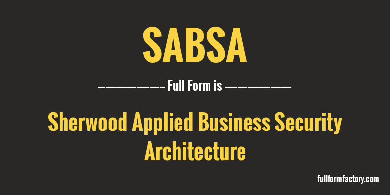 sabsa-full-form