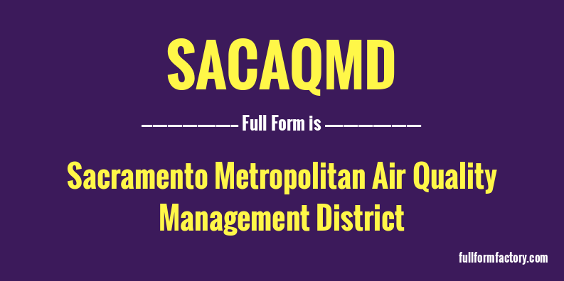 sacaqmd-full-form