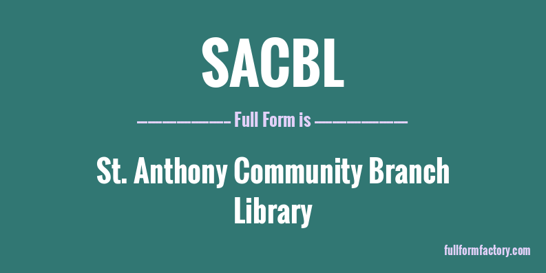 sacbl-full-form