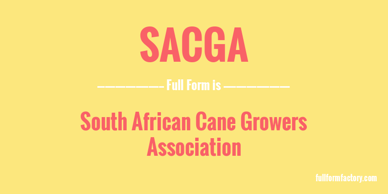 sacga-full-form