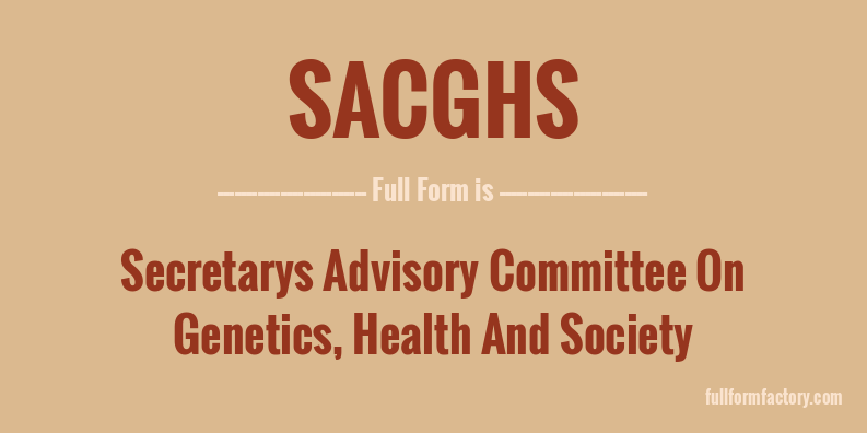 sacghs-full-form