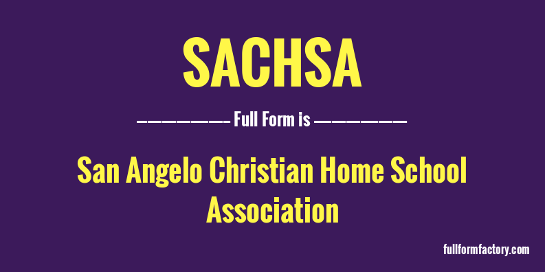 sachsa-full-form