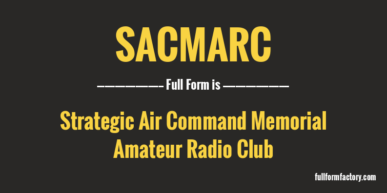 sacmarc-full-form