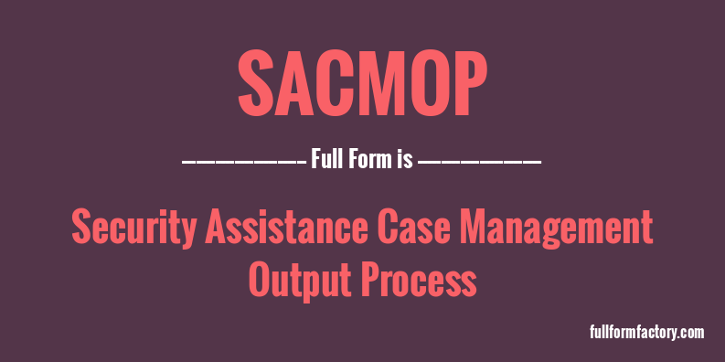 sacmop-full-form