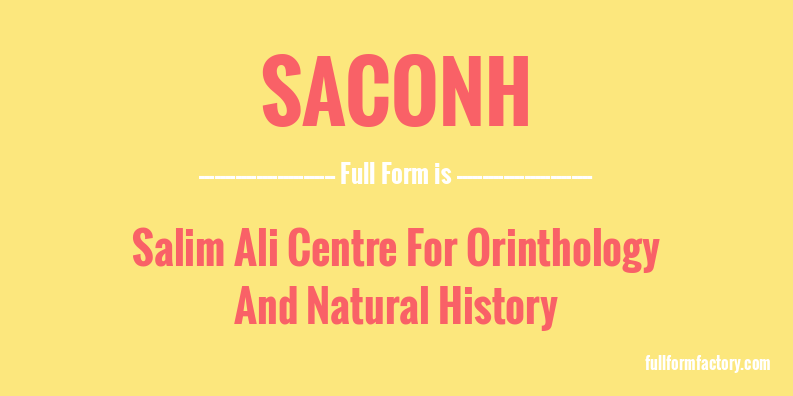 saconh-full-form