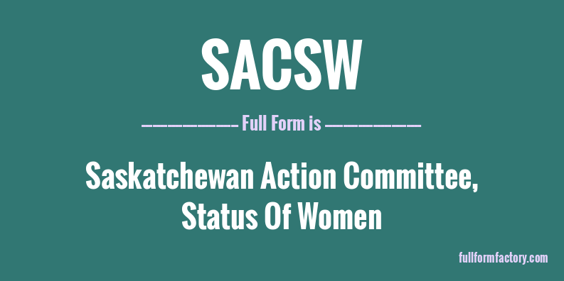 sacsw-full-form