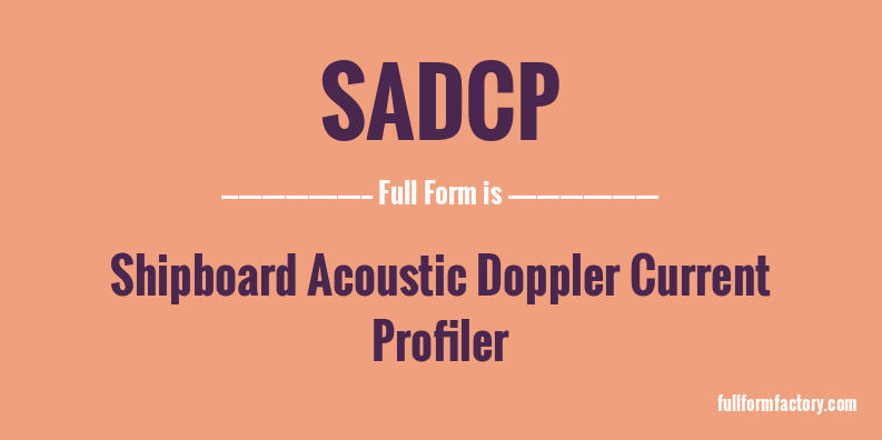 sadcp-full-form