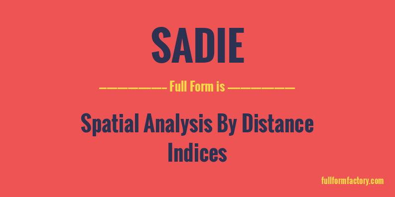 sadie-full-form