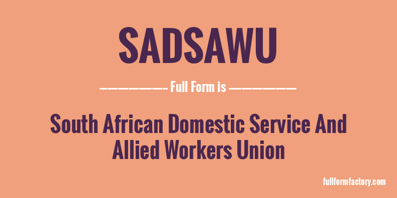sadsawu-full-form