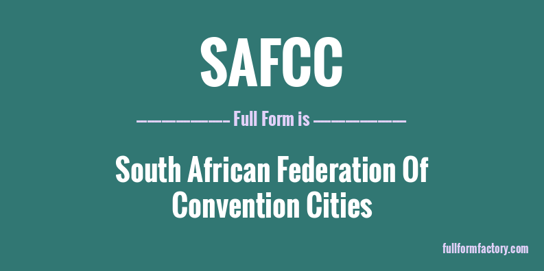 safcc-full-form